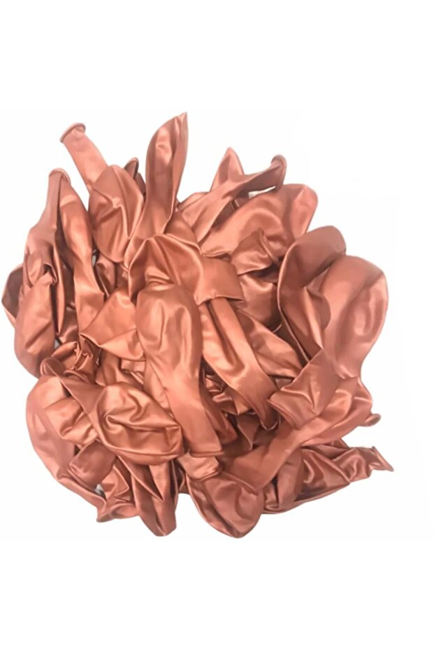 12 Inch Chrome Rose Gold Balloon 10 Pieces