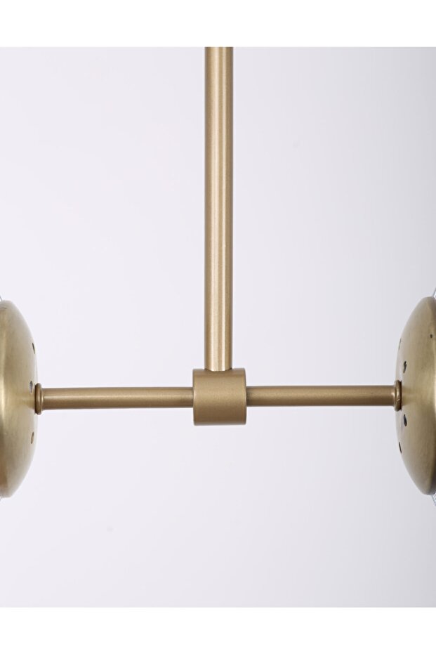 Martı 2'li Eskitme Bal Camlı Avize - 3