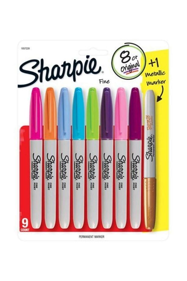 Fine Marker Kalem Seti 8+1 Renk - 1