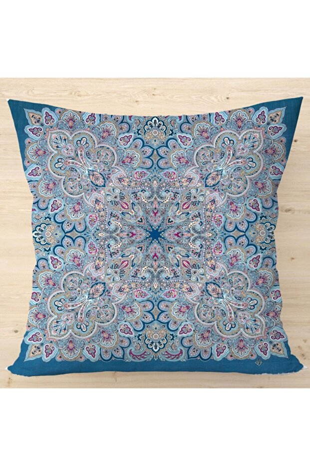 غطاء وسادة رمي ذو وجهين بتصميم أصلي مخصص مقاس 43 × 43