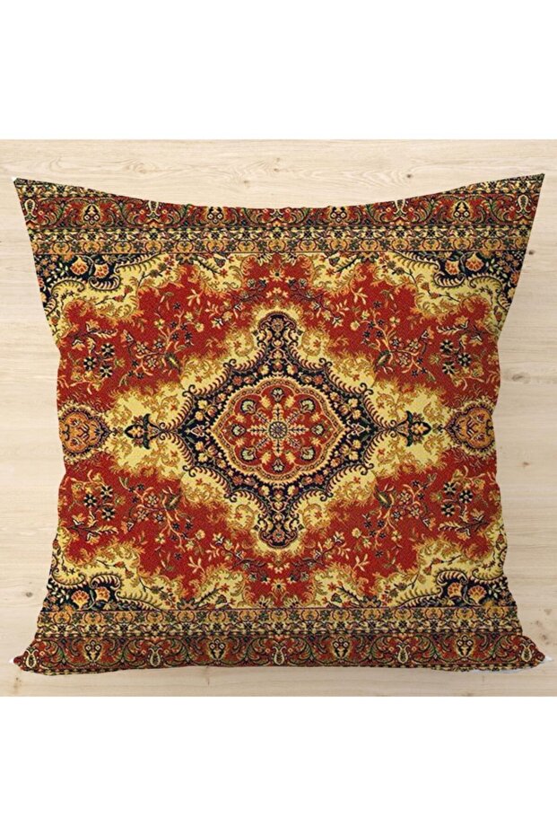 غطاء وسادة رمي ذو وجهين بتصميم أصلي مخصص مقاس 43 × 43