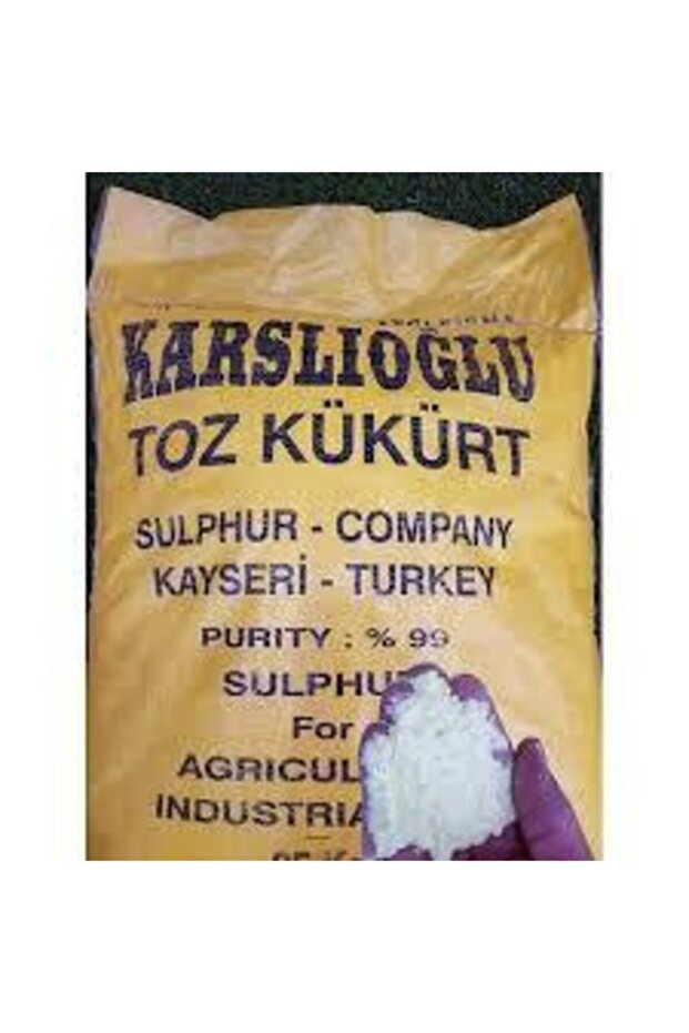 Elementel Toz Kükürt 25 kg - 1