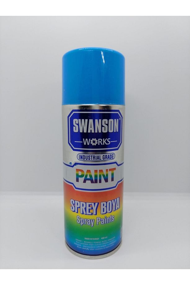 Swanson Works Mavi Renk Sprey Boya 400 Ml - 1