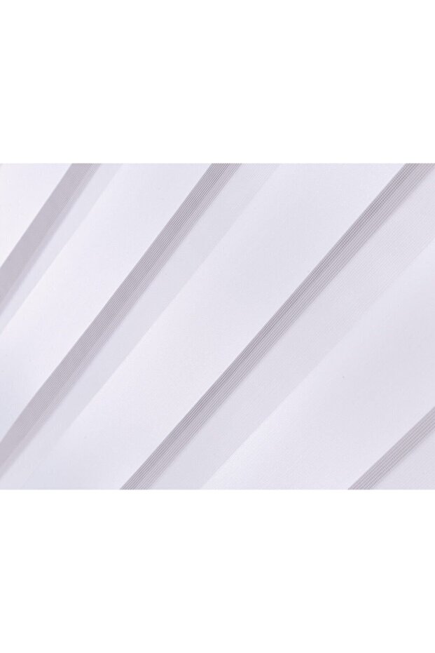 Beyaz Zebra Perde - 4