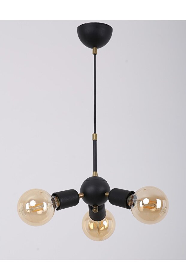 Mobel Siyah Eskitme Avize - 1