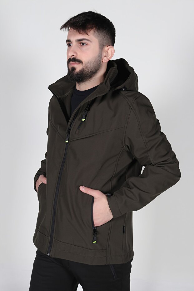 Erkek  Model Softshell Ceket - 1