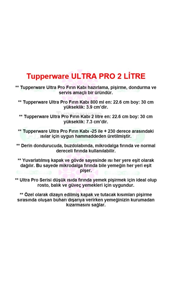 Ultra Pro 2 lt Oven Bowl with Lid - 3