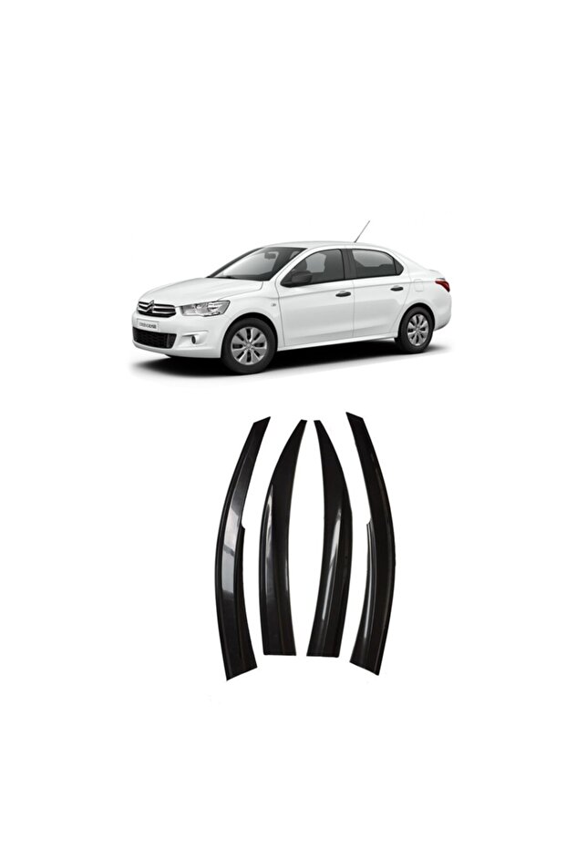 Citroen C-elysee - مجموعة من 4 ستائر واقية من الزجاج الأمامي