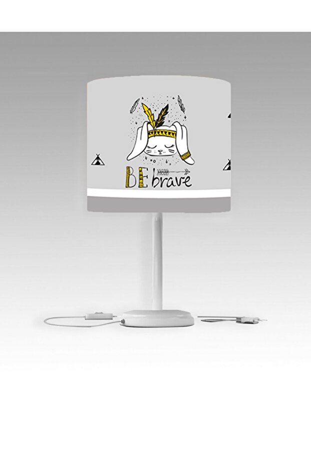 Rabbit Patterned Children's Lampshade