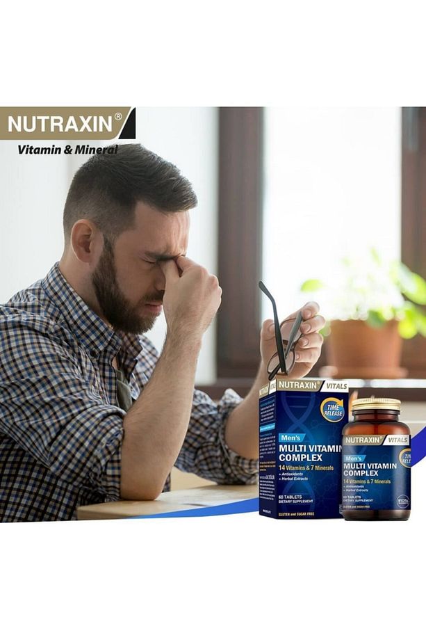 Multivitamin Complex Erkek 60 Tablets + Hap Kutusu Hediyeli - 2