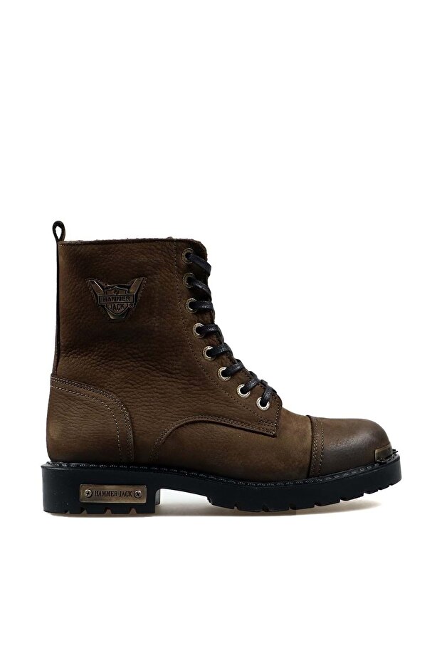 Coffee suede men's boot 17600