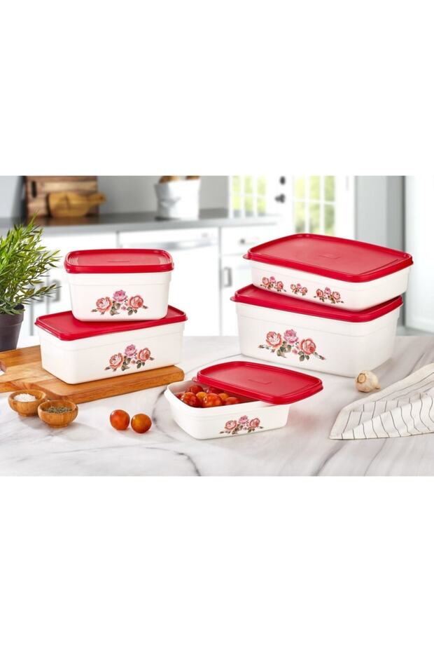 Patterned Rectangular Storage Container 2.5 Lt - 2
