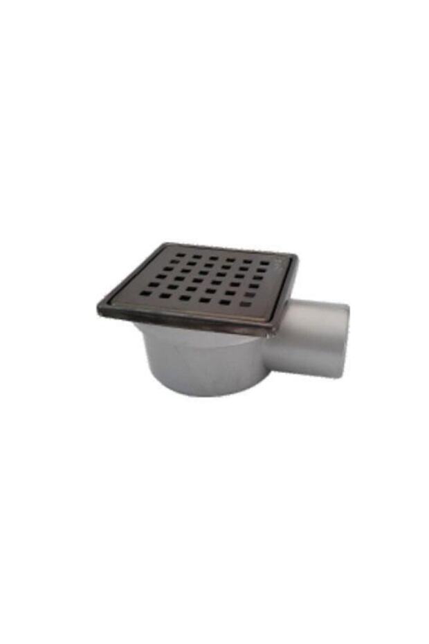 10x10 Cm Siyah Renkli Çelik Çerçeveli Kare Izgara Q32 - 1