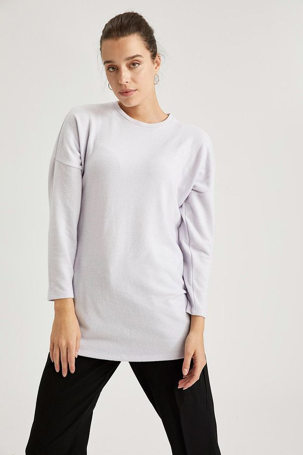 Basic Relax Fit Örme Tunik - 10