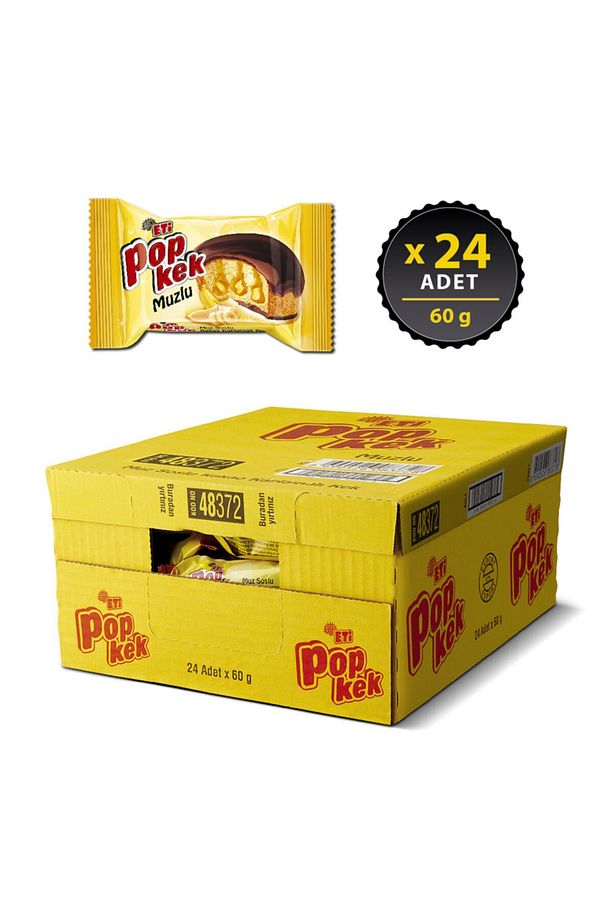 Popkek Muzlu Kek 60 g x 24 Adet - 2