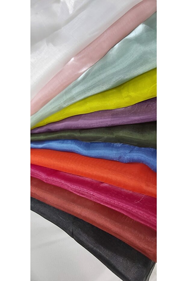Organza Fabric Indigo