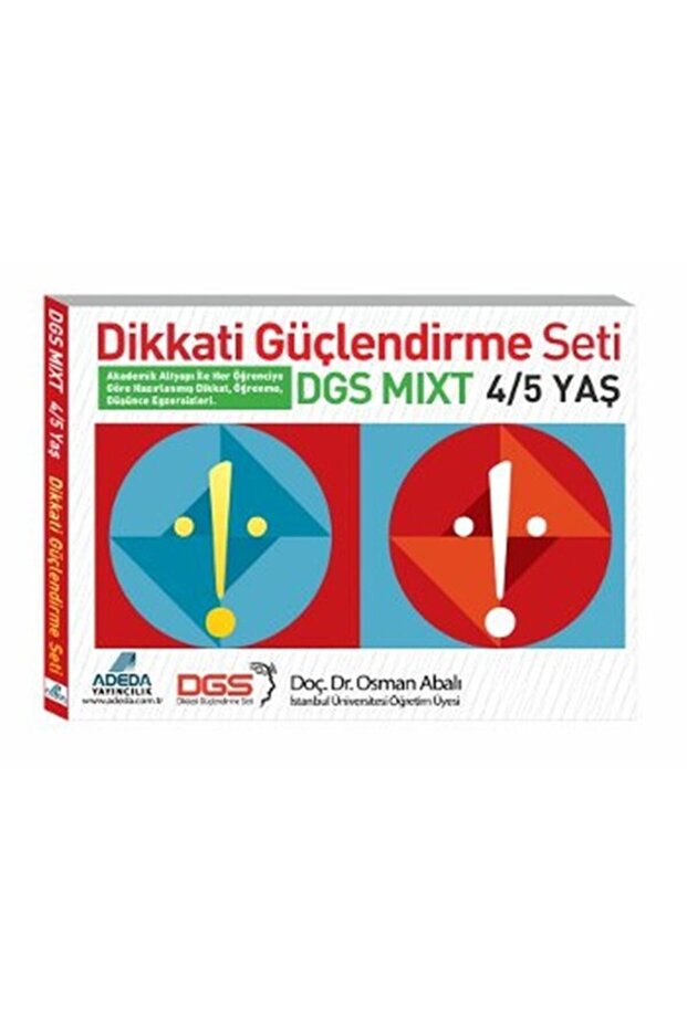Attention Strengthening Set Mixt 4-5 Years - Osman Abalı