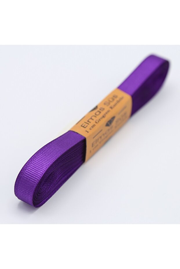 شريط grosgrain أرجواني 1 سم 10 م