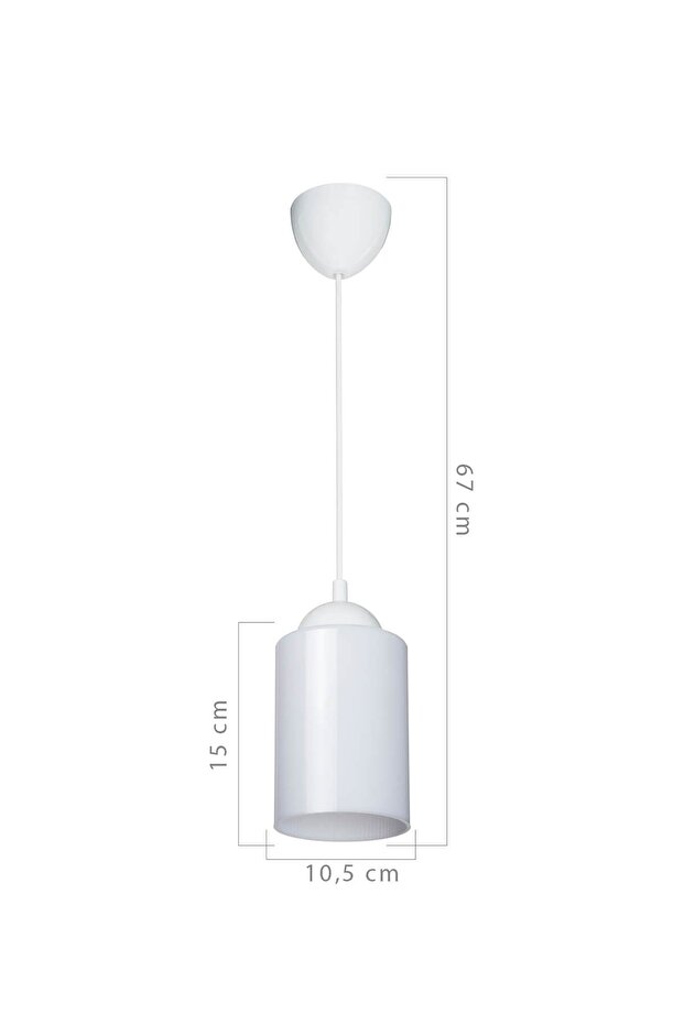 Opal Optik Promo Sarkıt - Çift Ampul Görünümlü Cam - 4