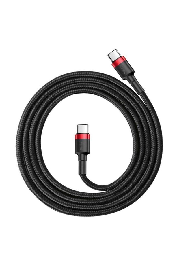 Cafule Series PD2.0 60W  Hızlı Şarj Destekli 20V 3A Type-C Şarj ve Data Aktarım Kablosu 1 Metre - 2