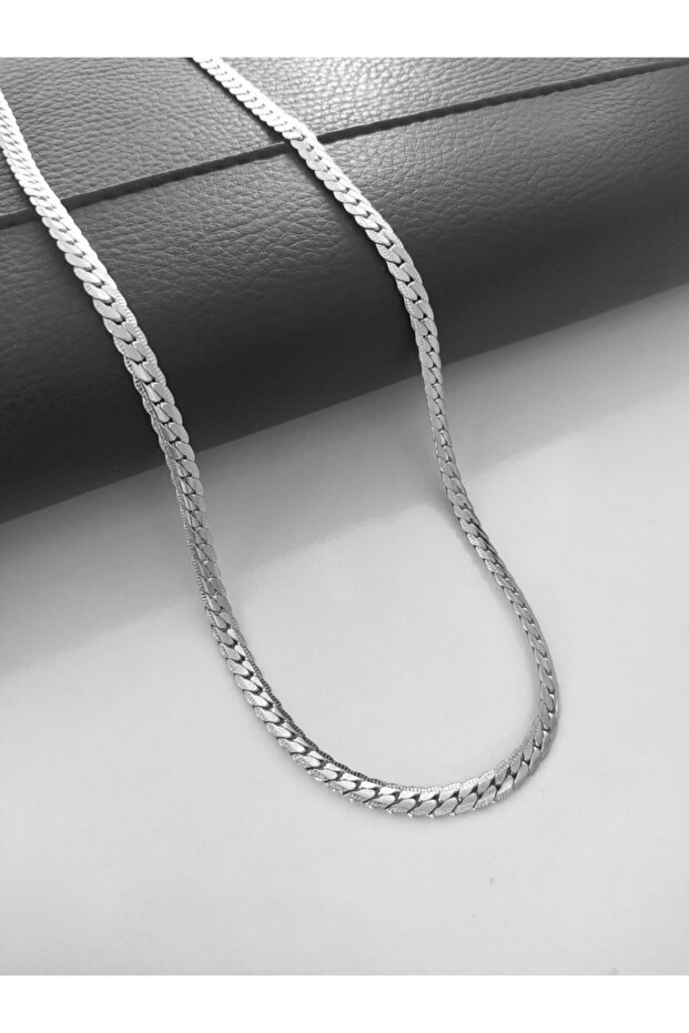Urban Style Rento Stainless Silver Steel Necklace Chain Gift Package