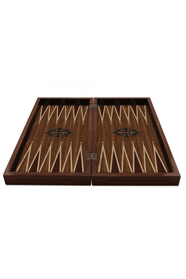 Antique Walnut Backgammon Set1020364 - 3