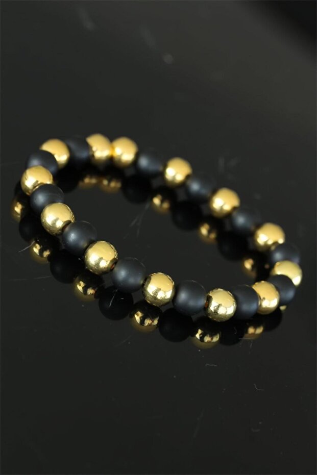 Onyx Natural Stone Men's Bracelet