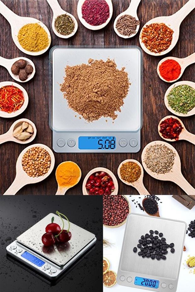 Digital Precision Kitchen Scale Precision Scale 2000 Gr./0.1 Gr - 7