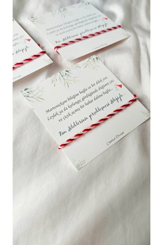 Carded Gift - 3 Pieces Marteniçka Wishing Bracelet