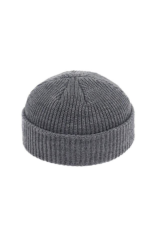 Unisex Korean Hats Short Korean Melon Beanie Skullcap