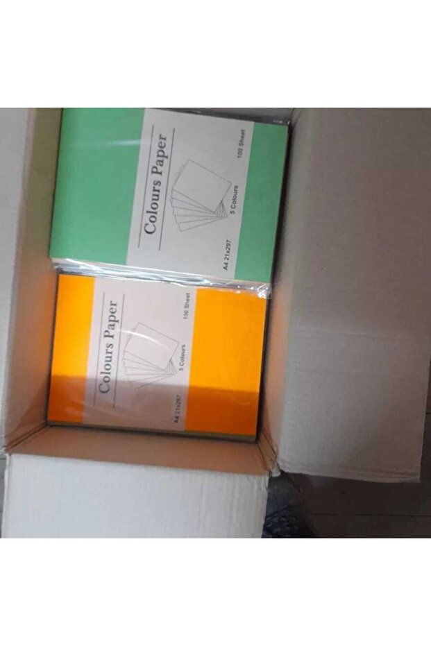 Colored A4 Paper 100 Pcs - 5