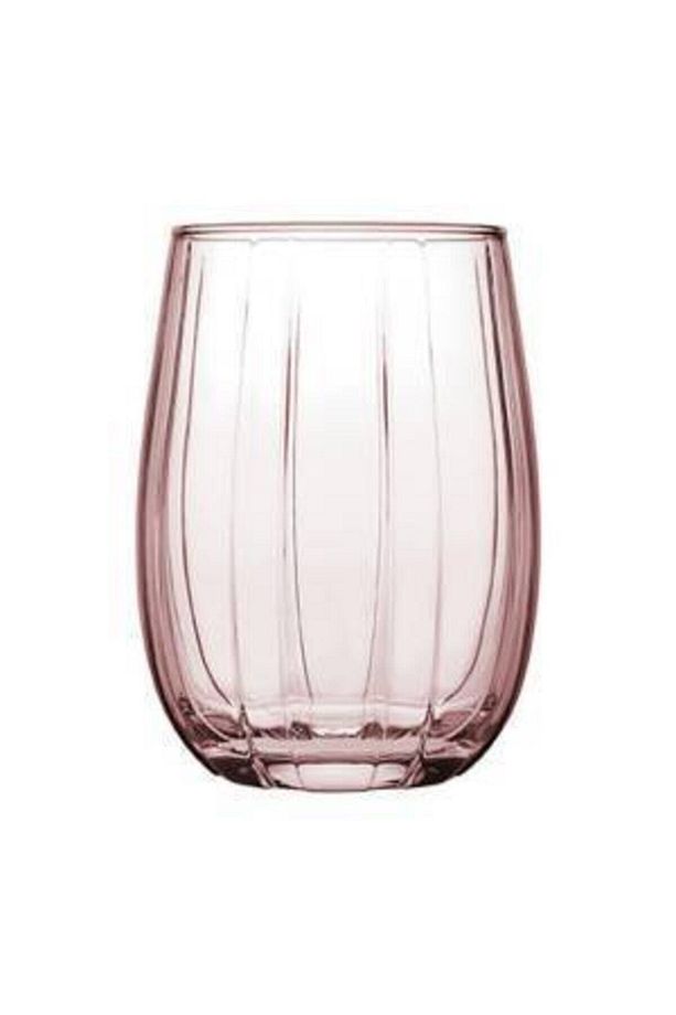 Linka 3'lü Pembe Su Bardağı 380cc 420405 - 1