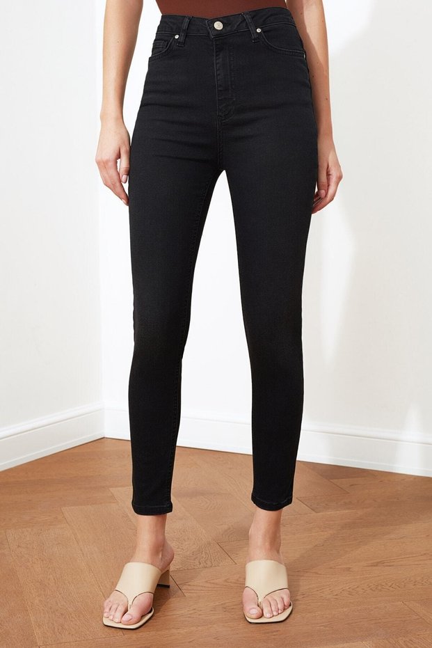 Color Resistant Denim Trousers Fade Resistant Skinny Jean (recovery)