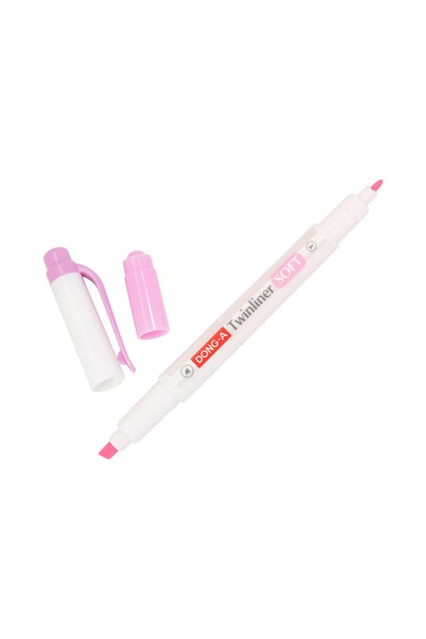Twinliner Soft Çift Uçlu Pastel Işaretleme Kalemi Pink No:16 - 1