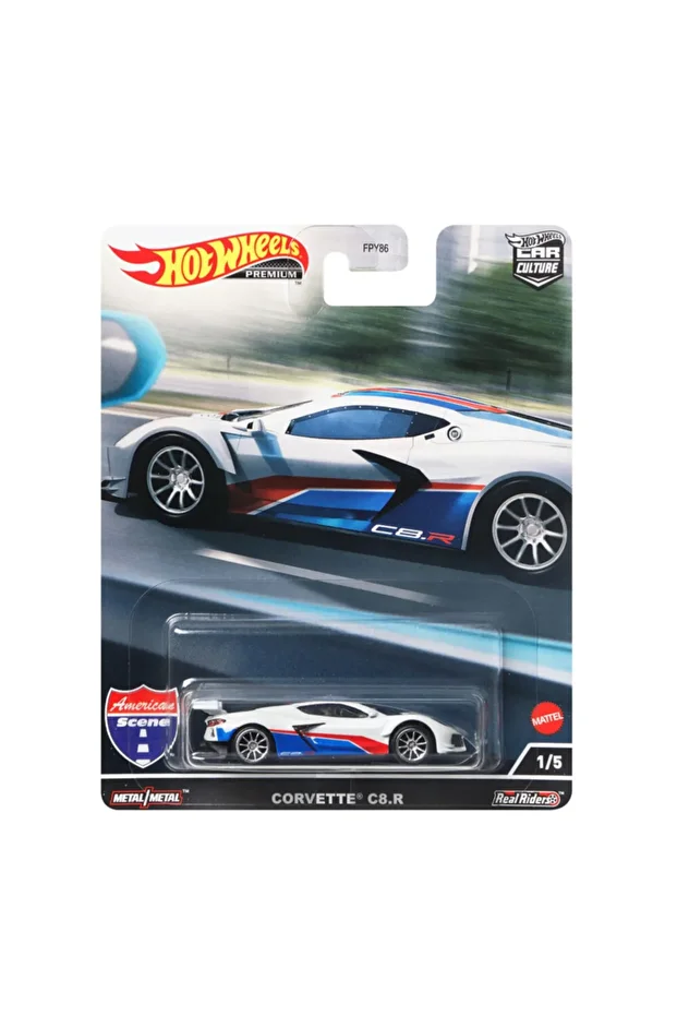 Car Culture Premium Arabalar American Scene Corvette C8 R - 1