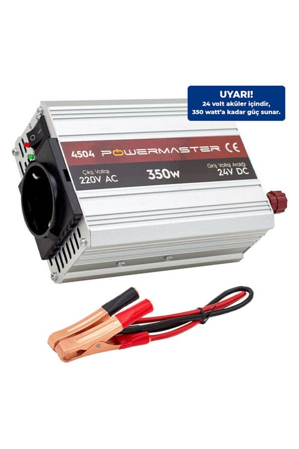 Pm-4504 24-220 Volt 350 Watt Inverter Invertör Çevirici - 1