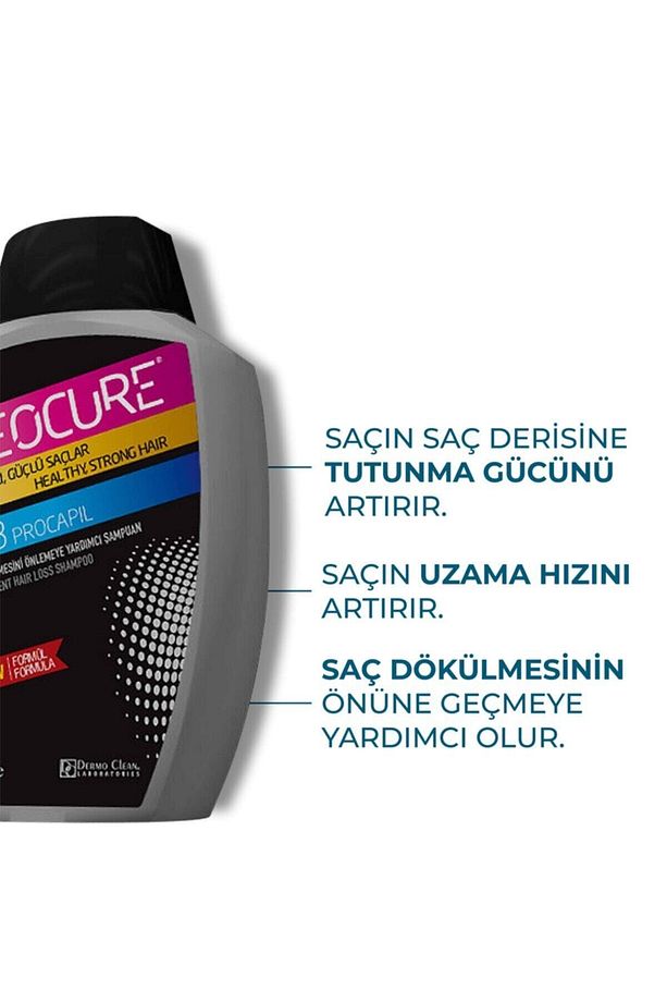 Dermo Clean Saç Ekimi Sonrası Bitkisel Şampuan 300 ml - 3