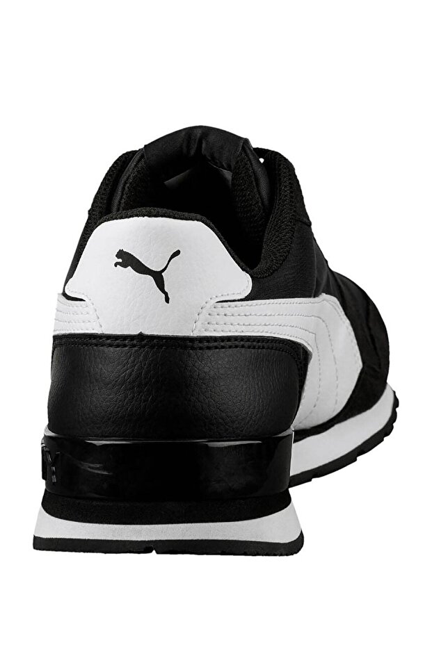 St Runner Mesh Siyah Yürüyüş Ayakkabısı Erkek - 3