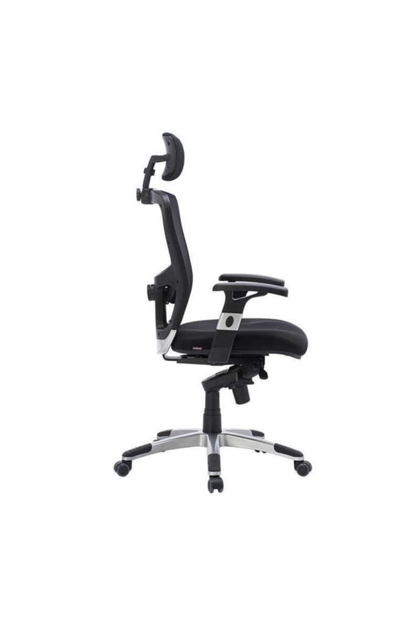 Manager Techno File Sırtlı Ofis Koltuğu-siyah 62x120-127x59 Cm (GXYXD) - 4