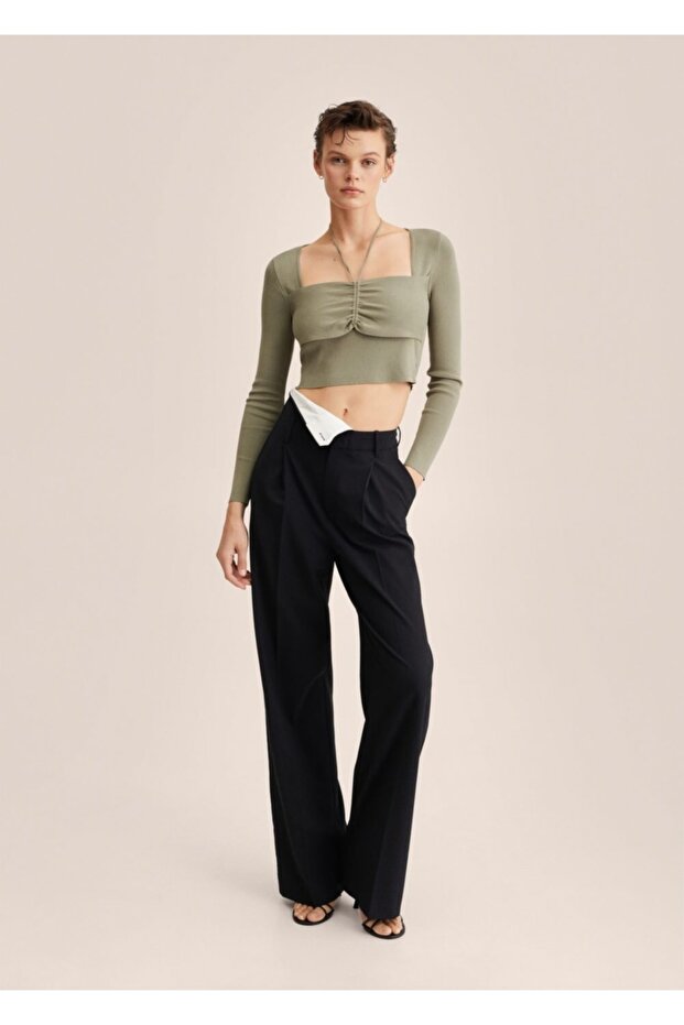 Büzgü Detaylı Kazak - 2