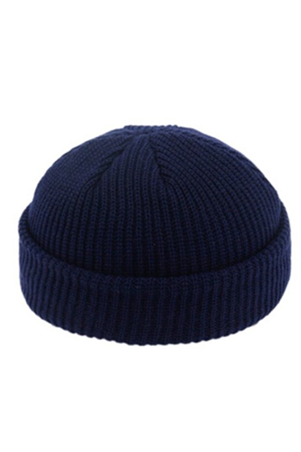 Unisex Korean Hats Short Korean Melon Beanie Skullcap