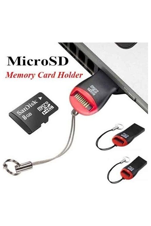 HADRON Micro Sd Hafıza Kartı Okuyucu Usb Mikro Sd Kart Okuyucu - 3