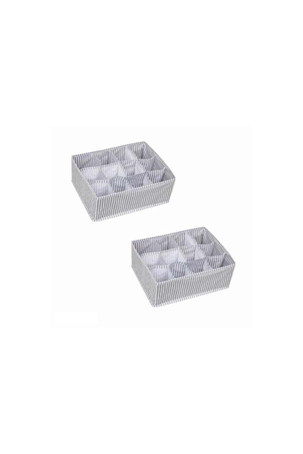 12 Compartment Drawer Organizer Set of 2