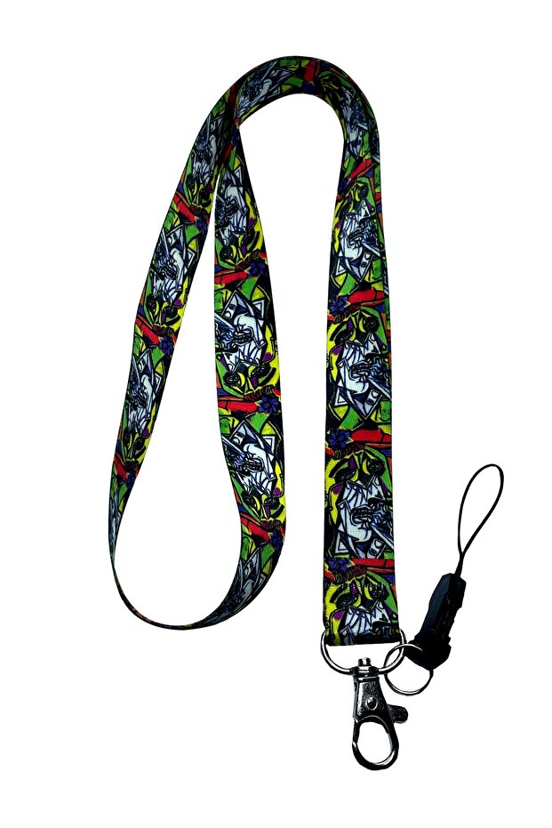 Picasso Crying Woman Neck Lanyard Phone Strap