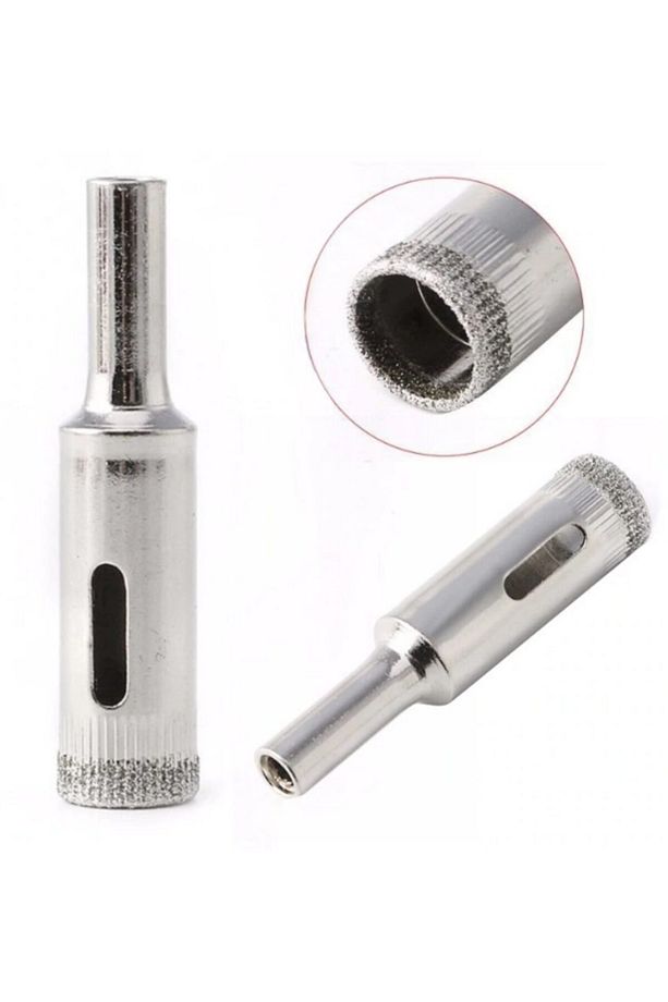 Cam Mermer Granit Fayans Delme 8mm Matkap Için Boru Tipi Elmas Uç Karot - 5