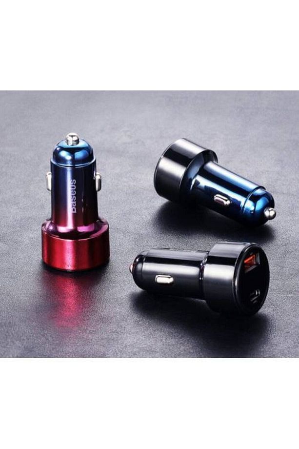Araç Şarj Başlık 45w Hızlı Şarj 4.0,3.0 1 Type C Usb Pps Araç Şarj Başlık Ultra Hızlı - 5