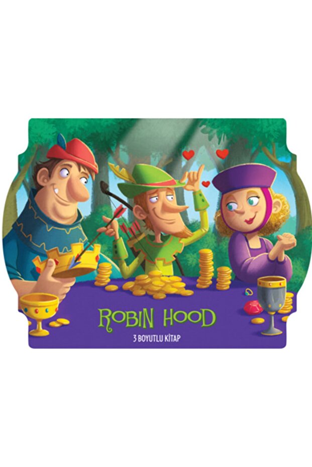 Robin Hood (3 Boyutlu Kitap)