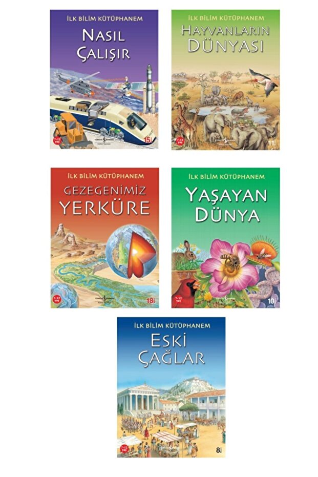 Ilk Bilim Kütüphanem Serisi(5 Kitap)