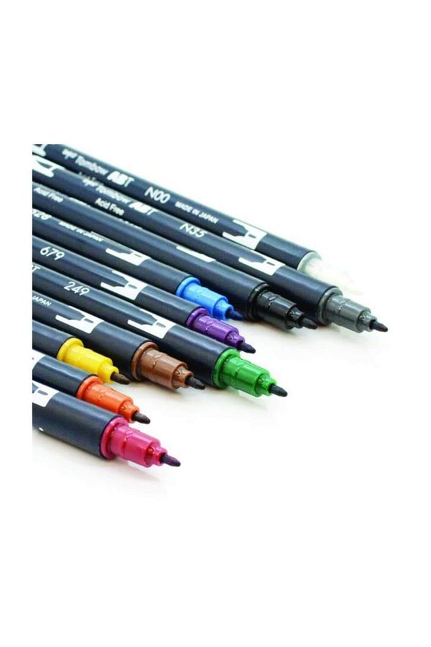 Brush Pen Dual Ab-t Set Muted 10cmu - 7