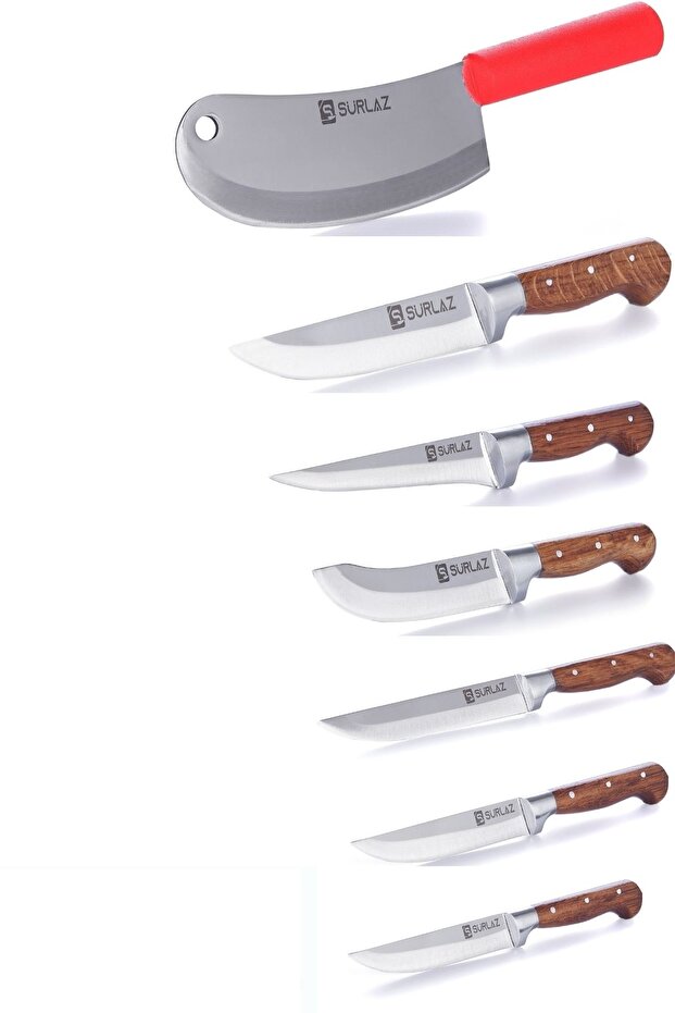 Red Pro 7 Parça Mutfak Bıçak Seti - 1